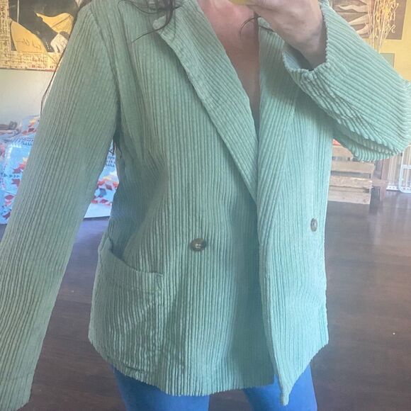 Free People velvet corduroy Blazer - Picture 1 of 11